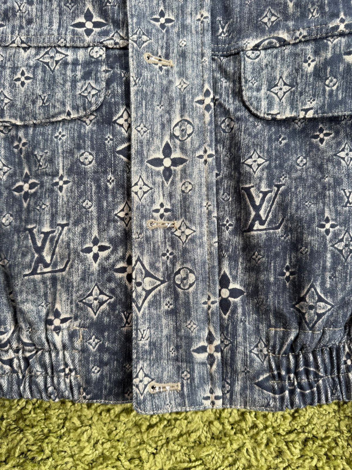 Giacca Monogram in denim Louis Vuitton 50 - Second Hand Di Fiore