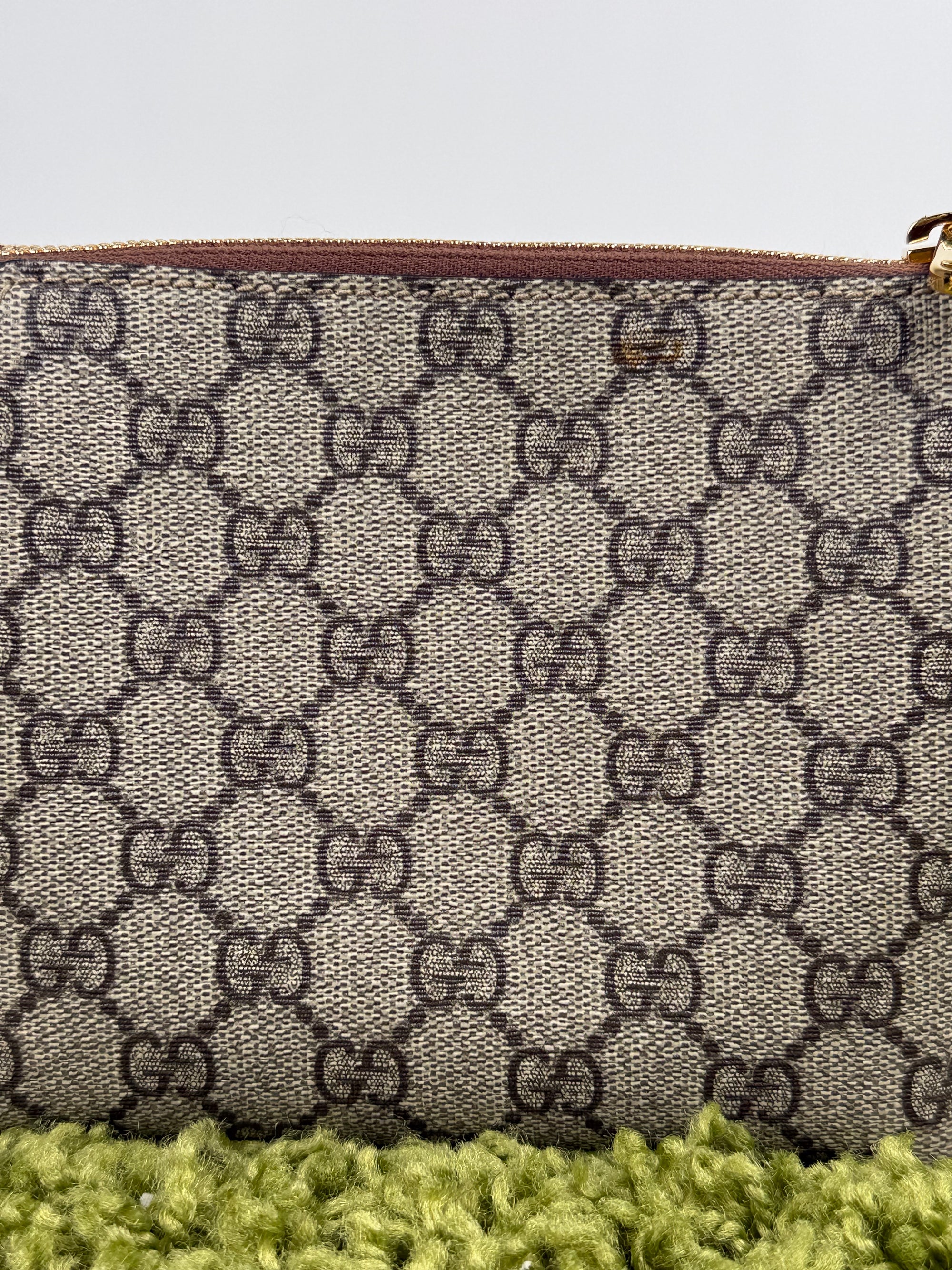 Borsa Gucci a tracolla con finitura in pelle Beige