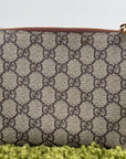 Borsa Gucci a tracolla con finitura in pelle Beige