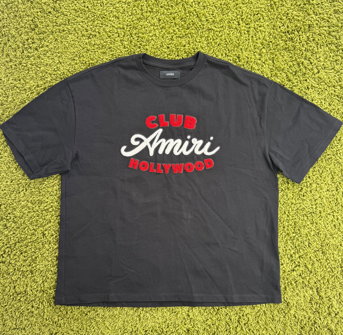 T-Shirt Amiri Hollywood Club Nero 52