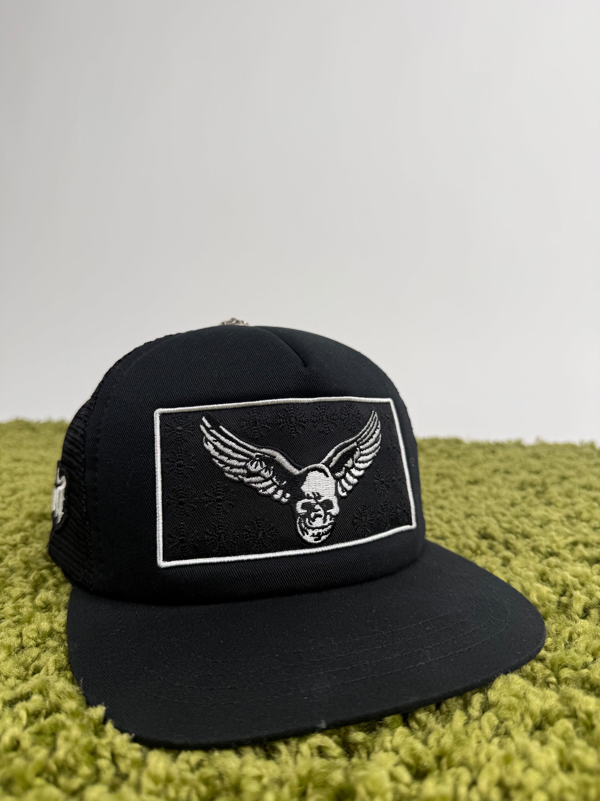 Cappello Chrome Hearts Foti x YungBlud x Aerosmith trucker