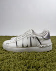 Valentino Garavani Rockstud VLTN argento 41