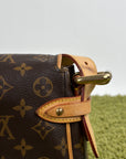 Borsa Monogram Hudson PM Louis Vuitton Marrone