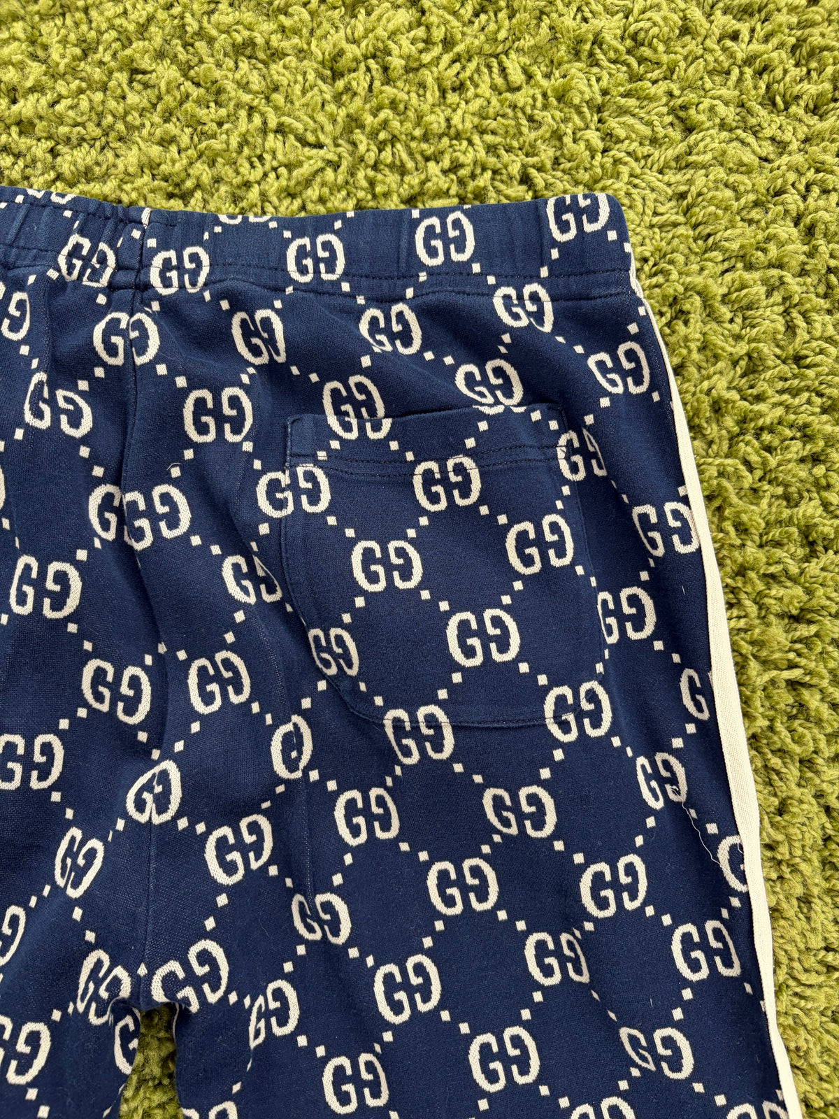 Pantalone Gucci Blu Multicolor L