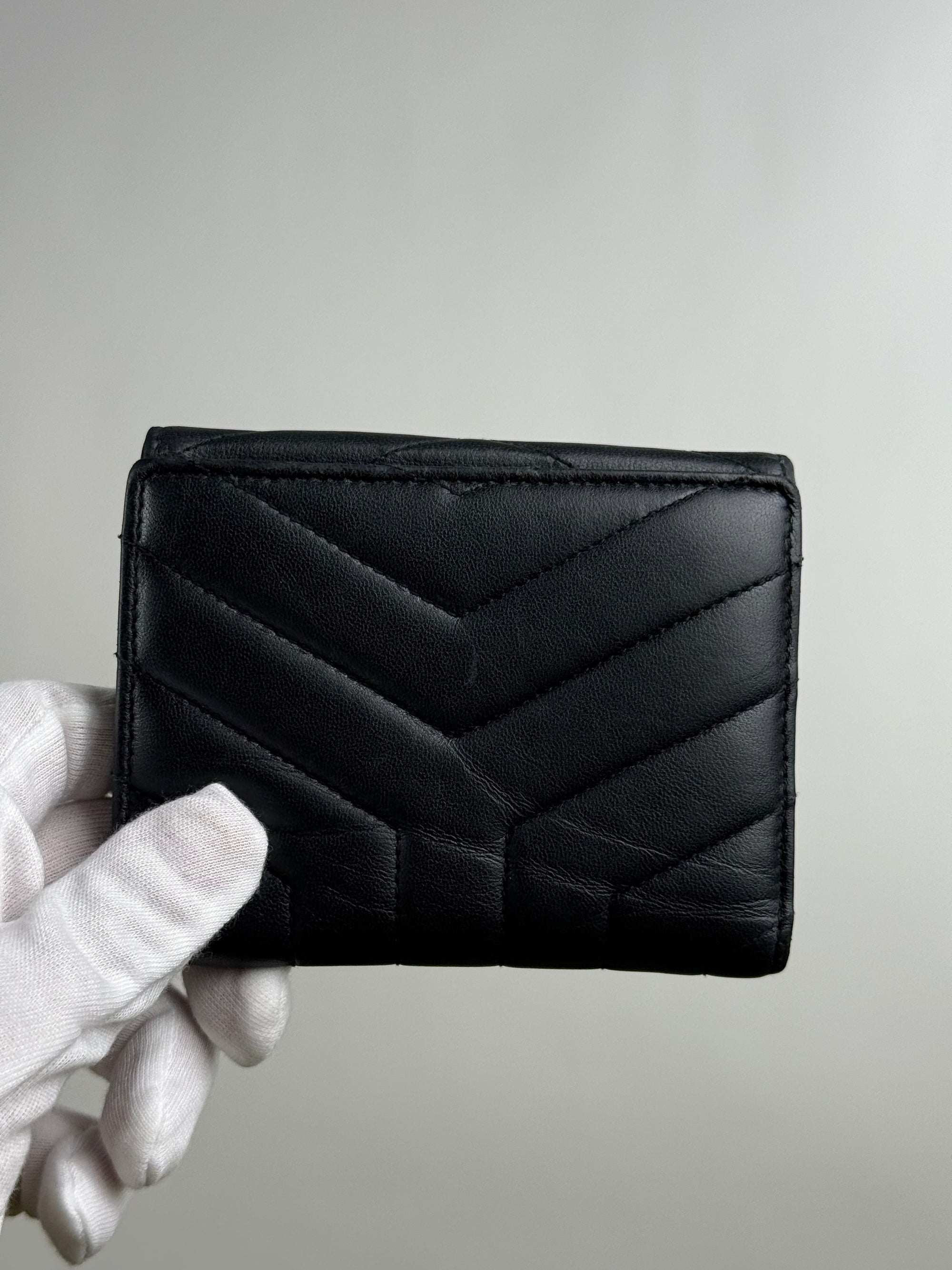 Portafoglio Saint Laurent Nero