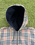 Giacca a Vendo Burberry Reversibile Vintage Check Marrone Nera L