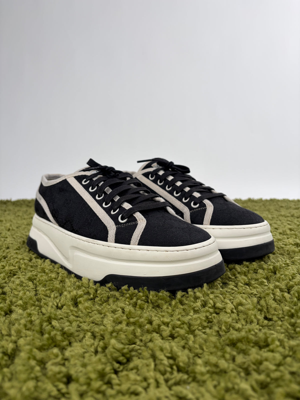 Gucci Tennis Platform Nero 8+