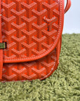 Borsa Goyard Belvedere PM in tela Goyardine Arancione