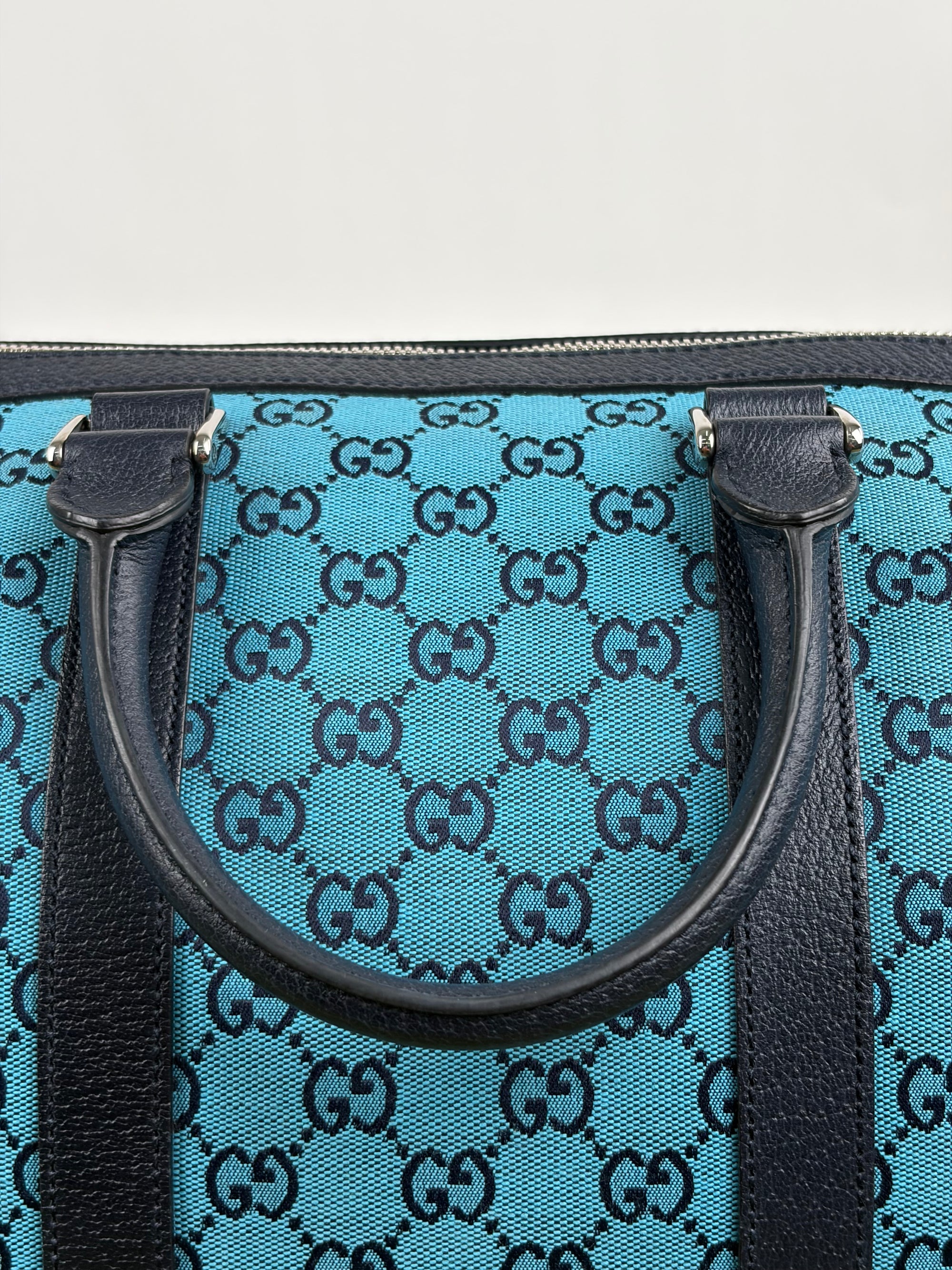 Borsone Gucci azzurro