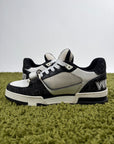 Louis Vuitton Trainer Denim Nera 7 - Second Hand Di Fiore