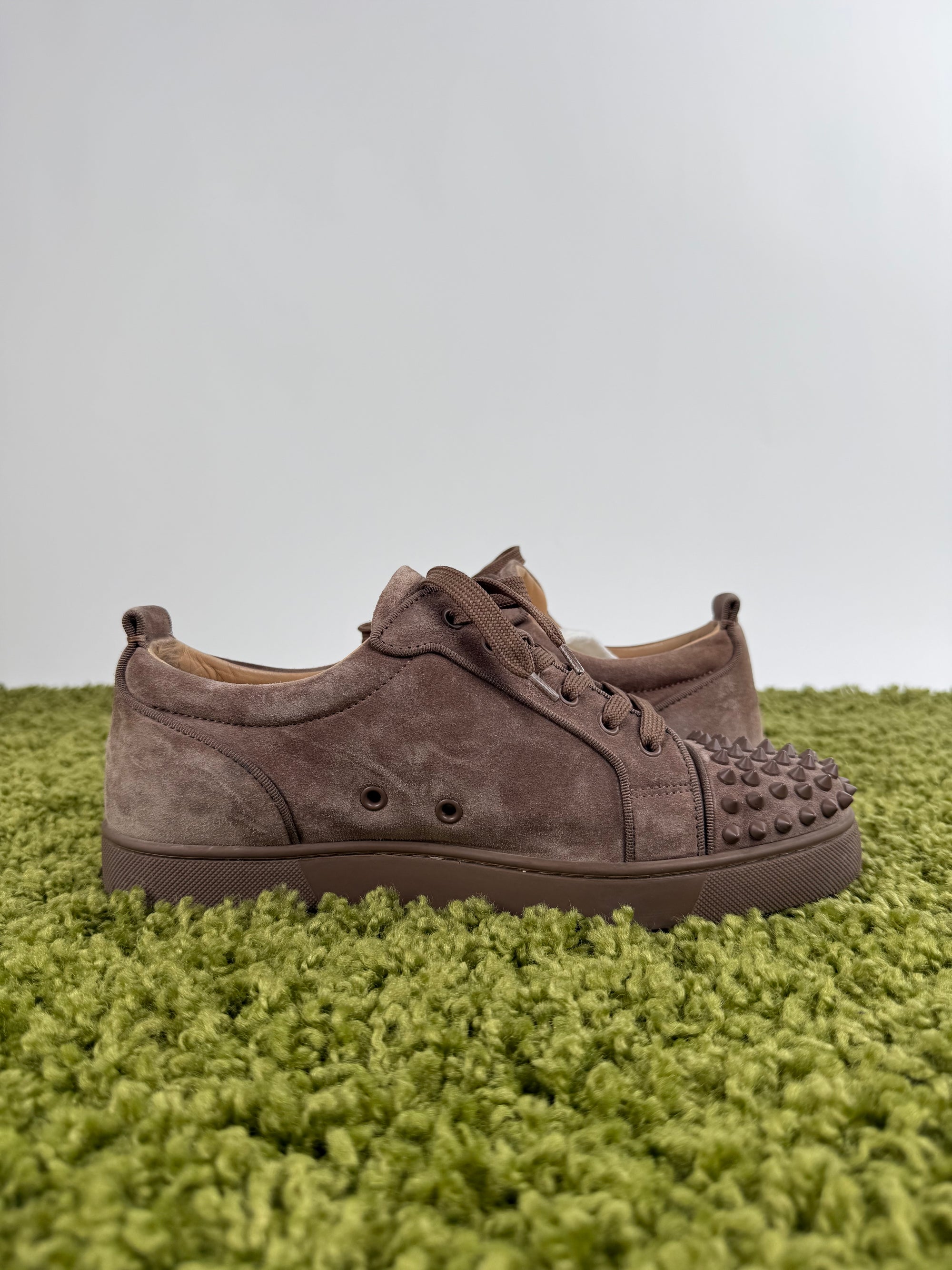 Christian Louboutin Spikes Marrone 42