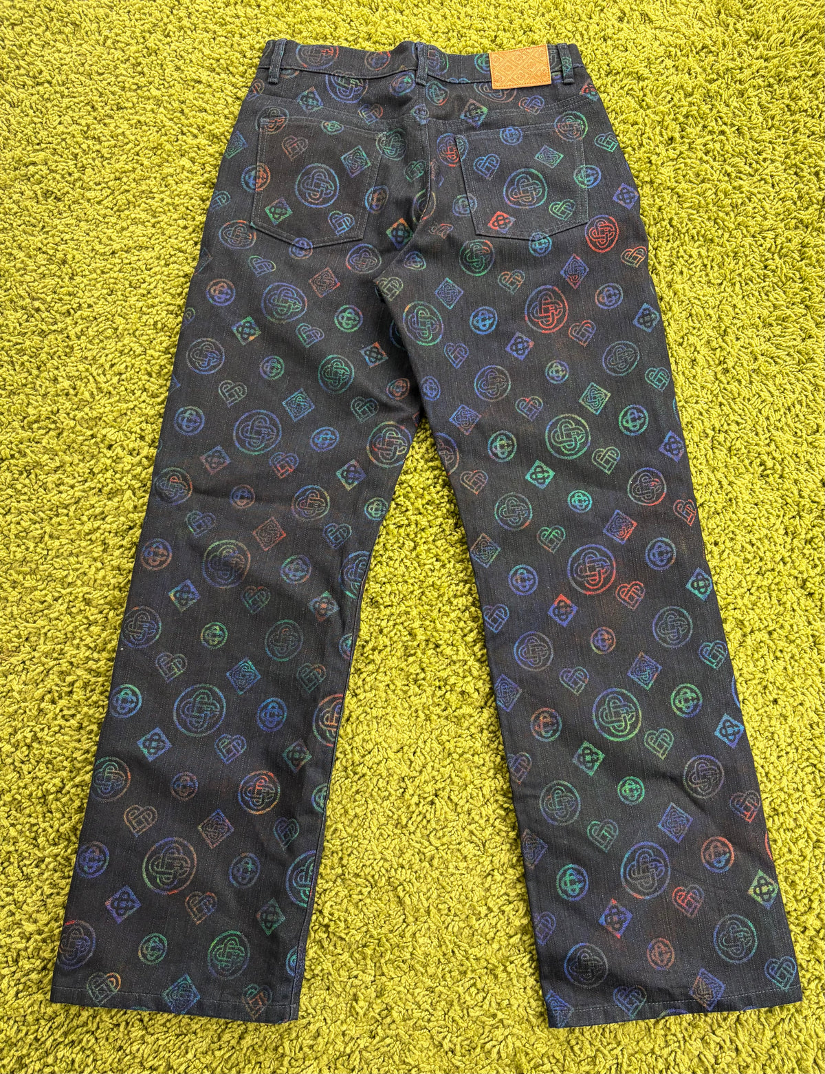 Jeans Casablanca Heatmap Monogram In Denim Multicolor 30