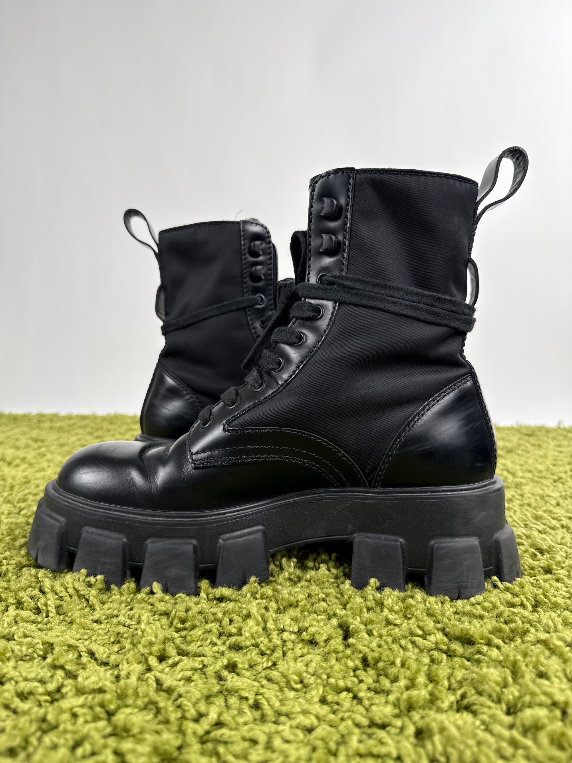 Stivale Monolith Prada Nero 7.5