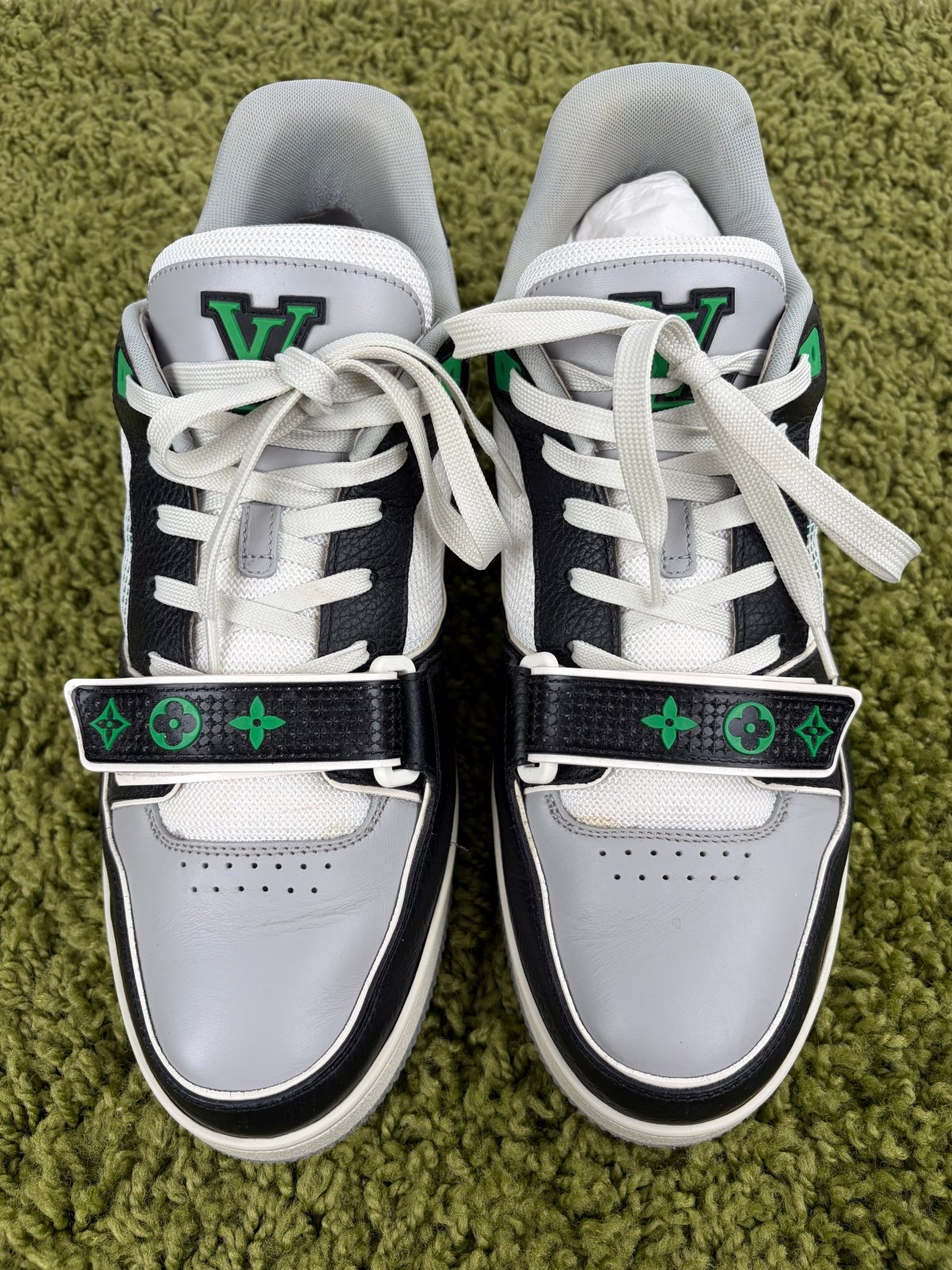 Louis Vuitton Trainer Nera Multicolor 9 - Second Hand Di Fiore