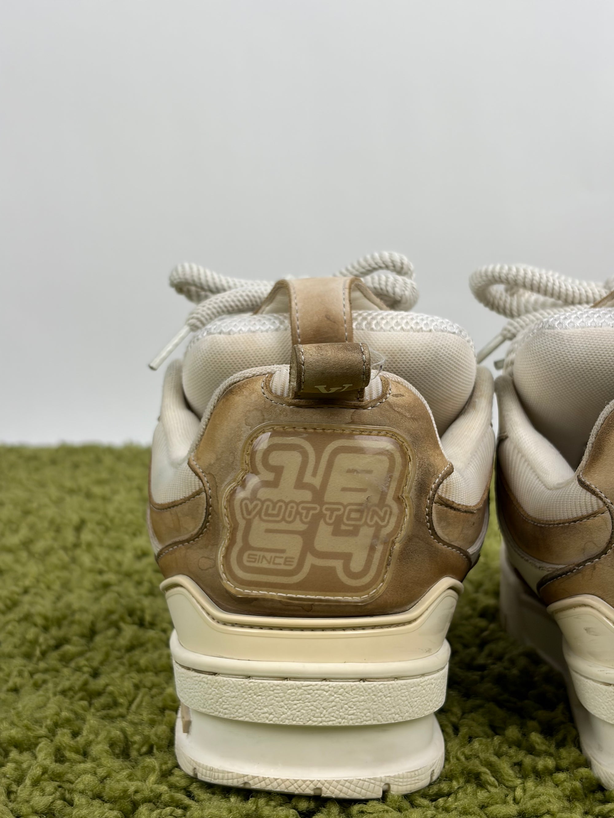 Louis Vuitton Skate Size 39 calza 40 beige e baicna