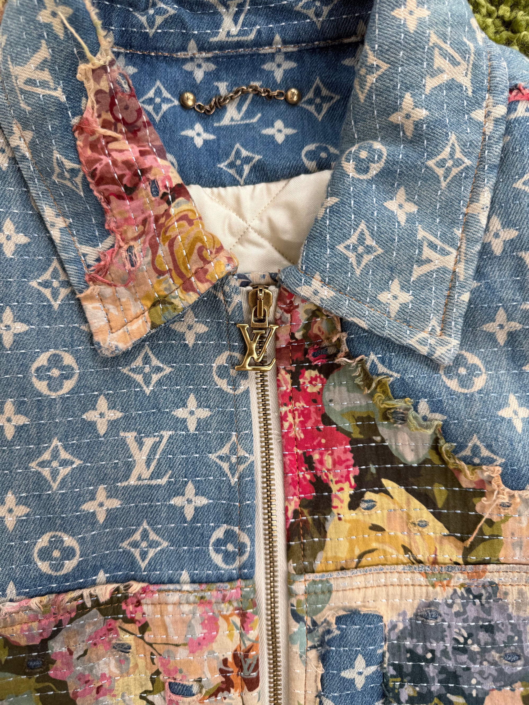 Giacca in denim Louis Vuitton L