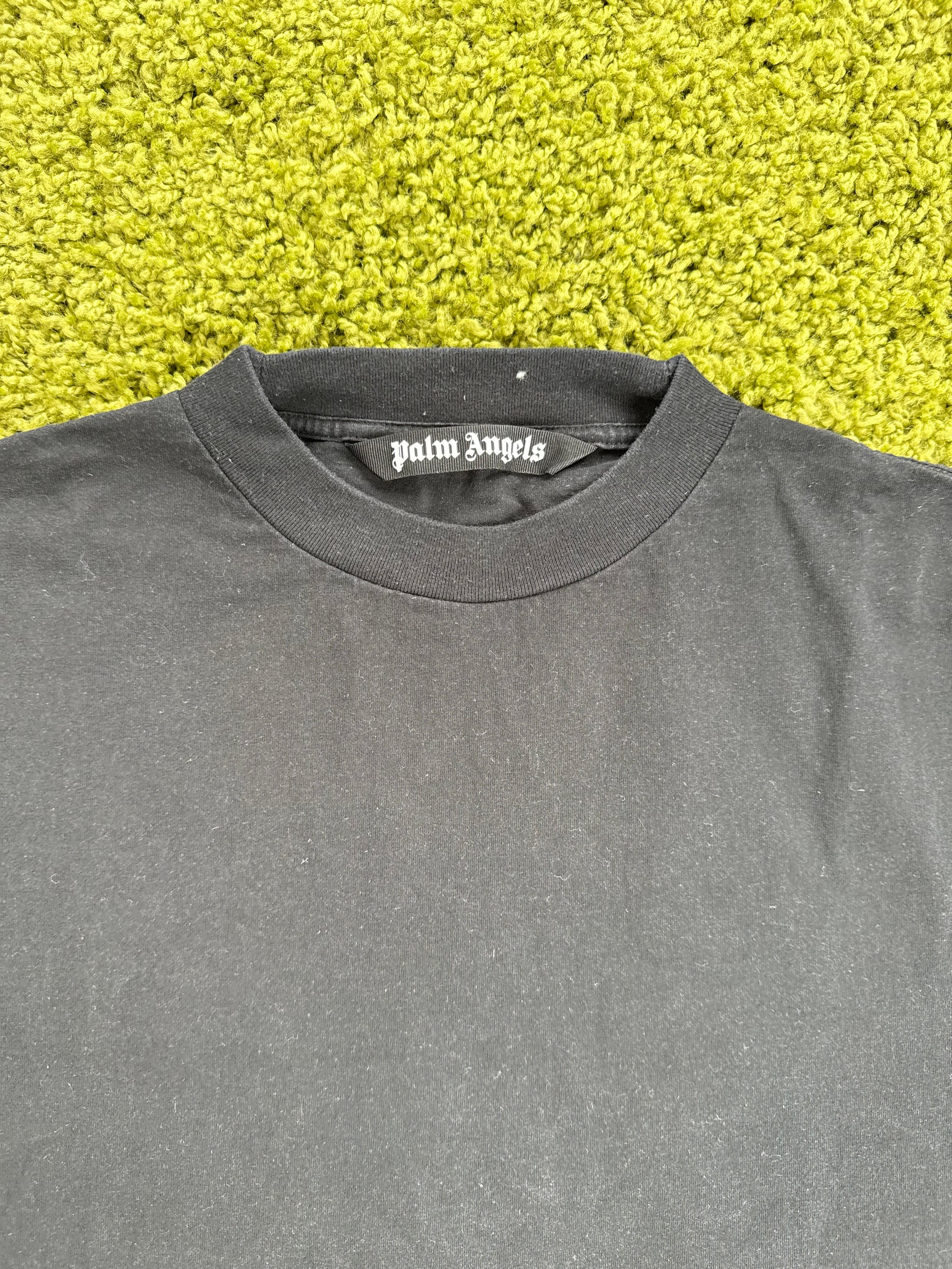 T-Shirt Palm Angels Broken Shark Nera L