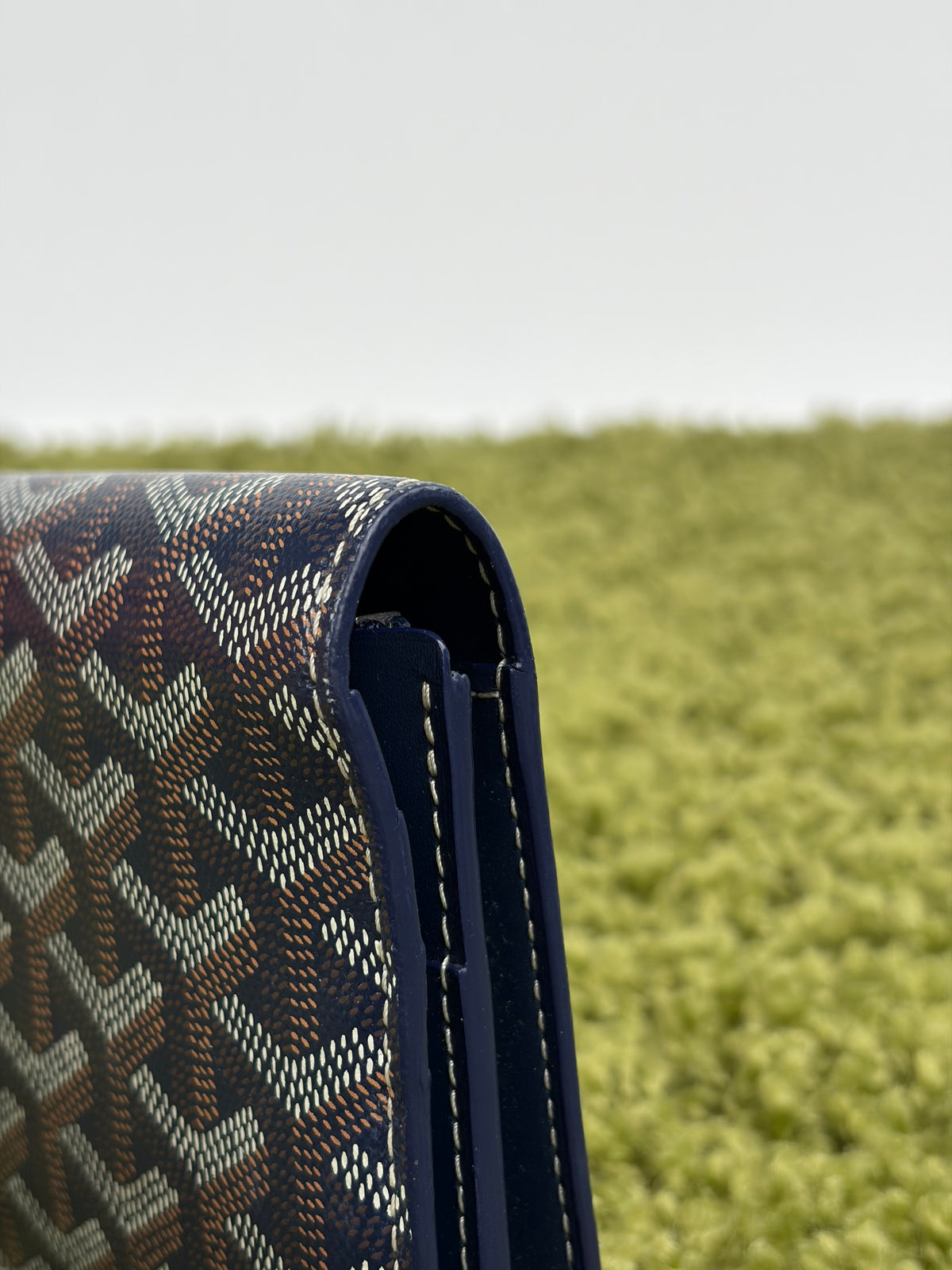 Portafoglio Goyard Richelieu in tela Goyardine Nero