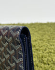 Portafoglio Goyard Richelieu in tela Goyardine Nero