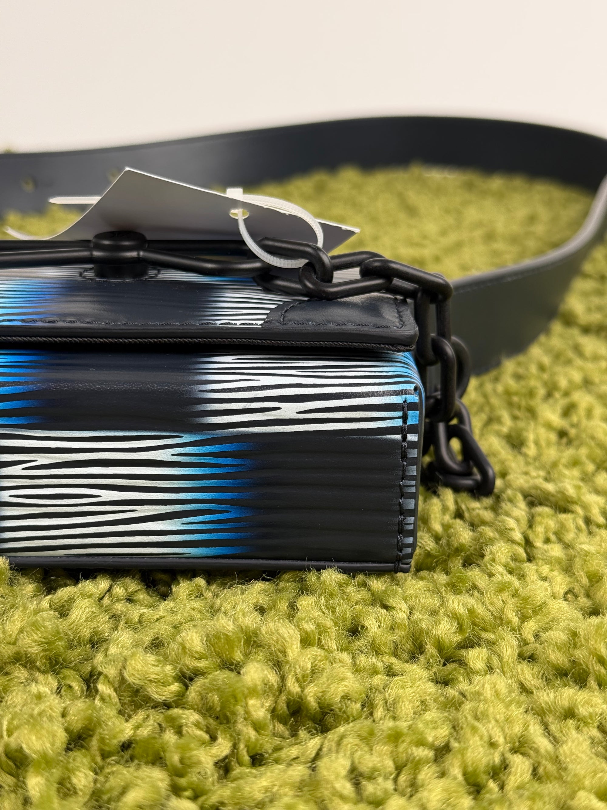 Borsa Micro Steamer Louis Vuitton Nera Multicolor