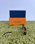 Occhiali Louis Vuitton 1.1 evidence Metal Square neri e oro