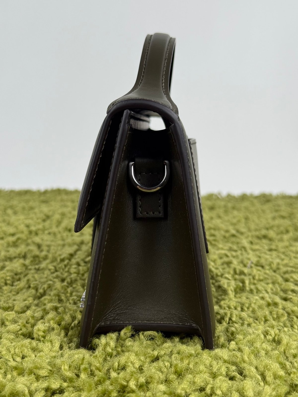 Jacquemus La Grande Bambino Verde Scuro - Second Hand Di Fiore