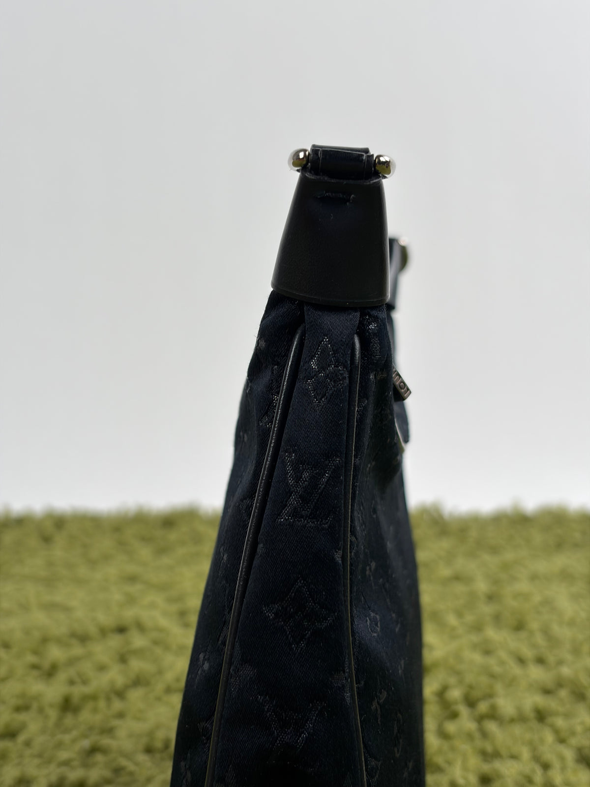 Borsa Louis Vuitton Satin Mini Boulogne Nera