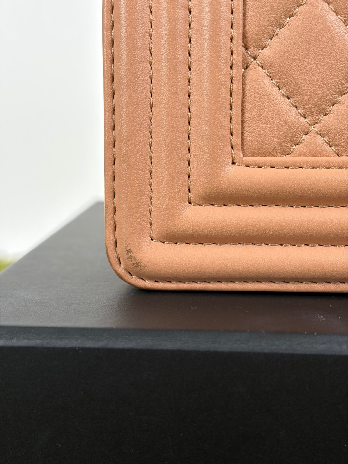 Borsa Chanel Boy Medium Rosa Cipria - Second Hand Di Fiore