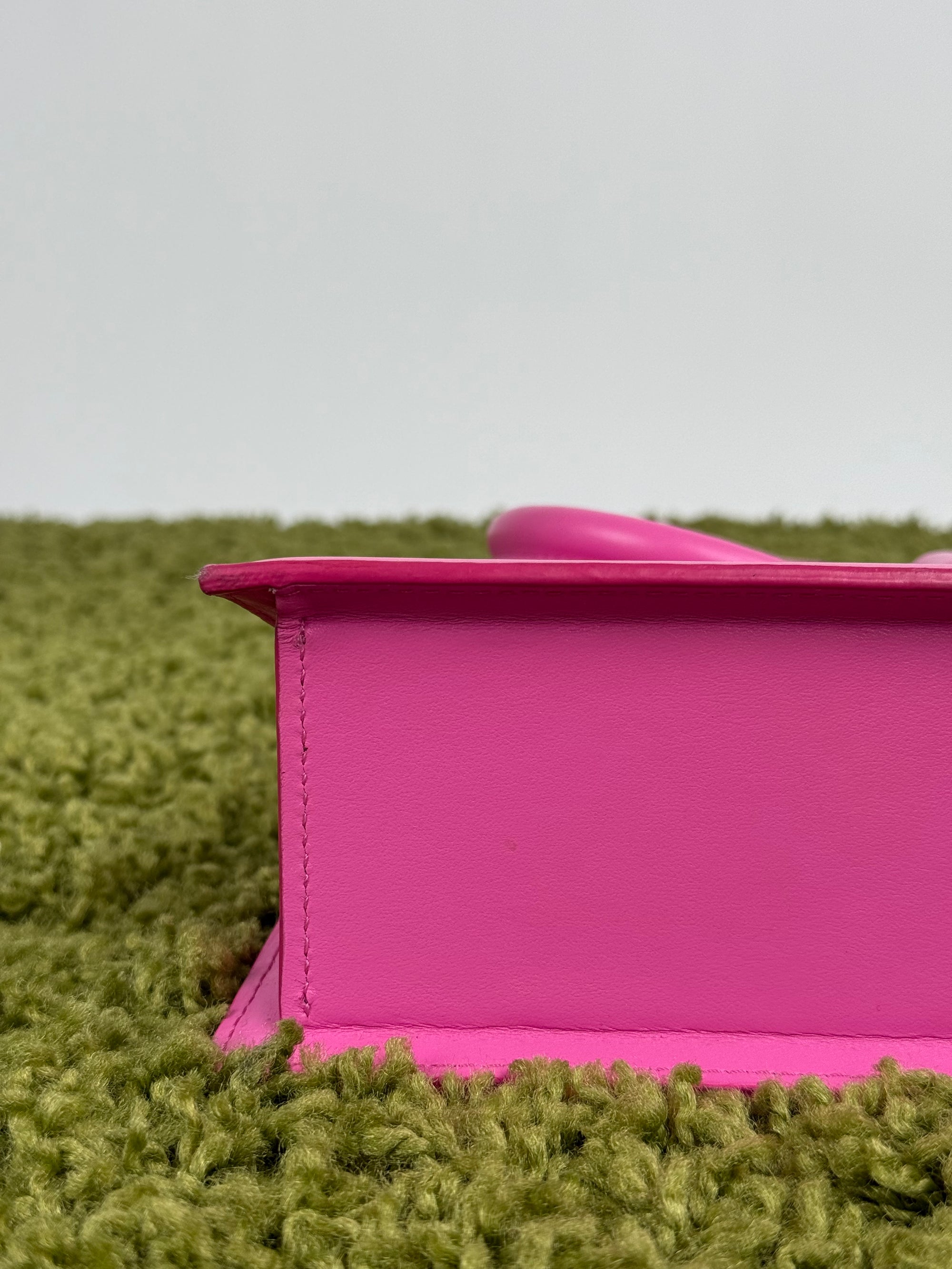 Borsa Jacquemus Le Chiquito Noeud Rosa