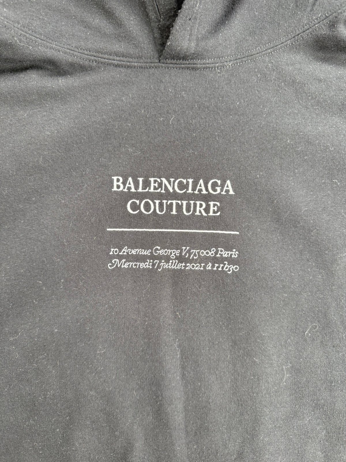 Felpa Balenciaga Nera M - Second Hand Di Fiore