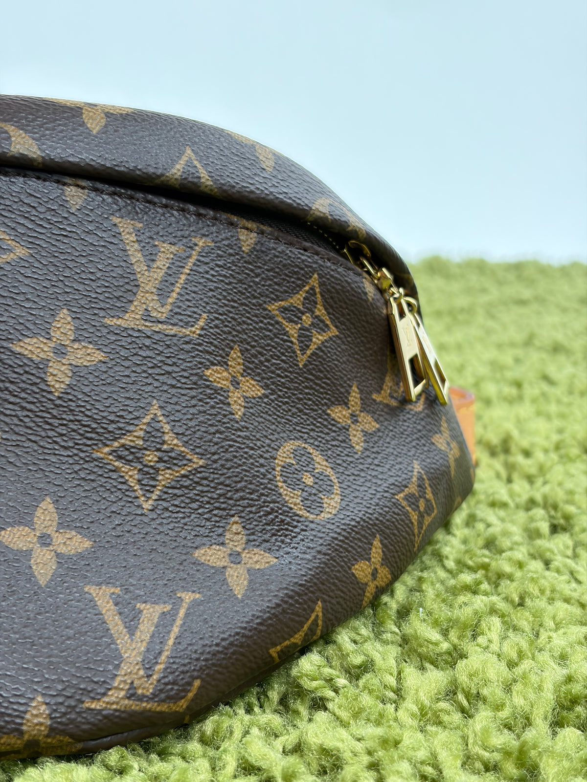 Marsupio bumbag monogram Louis Vuitton Marrone