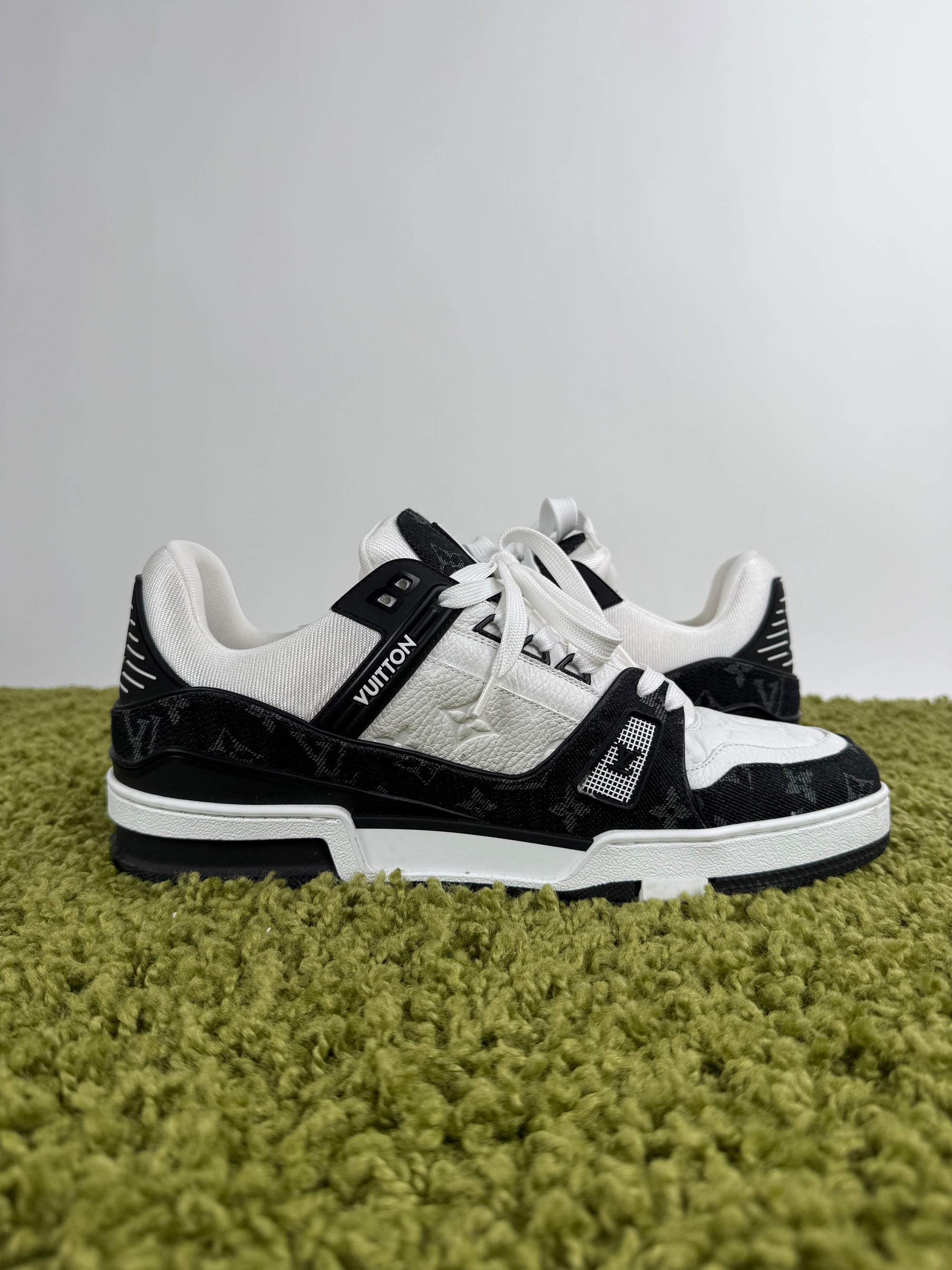 Louis Vuitton Trainer in denim Nero 10