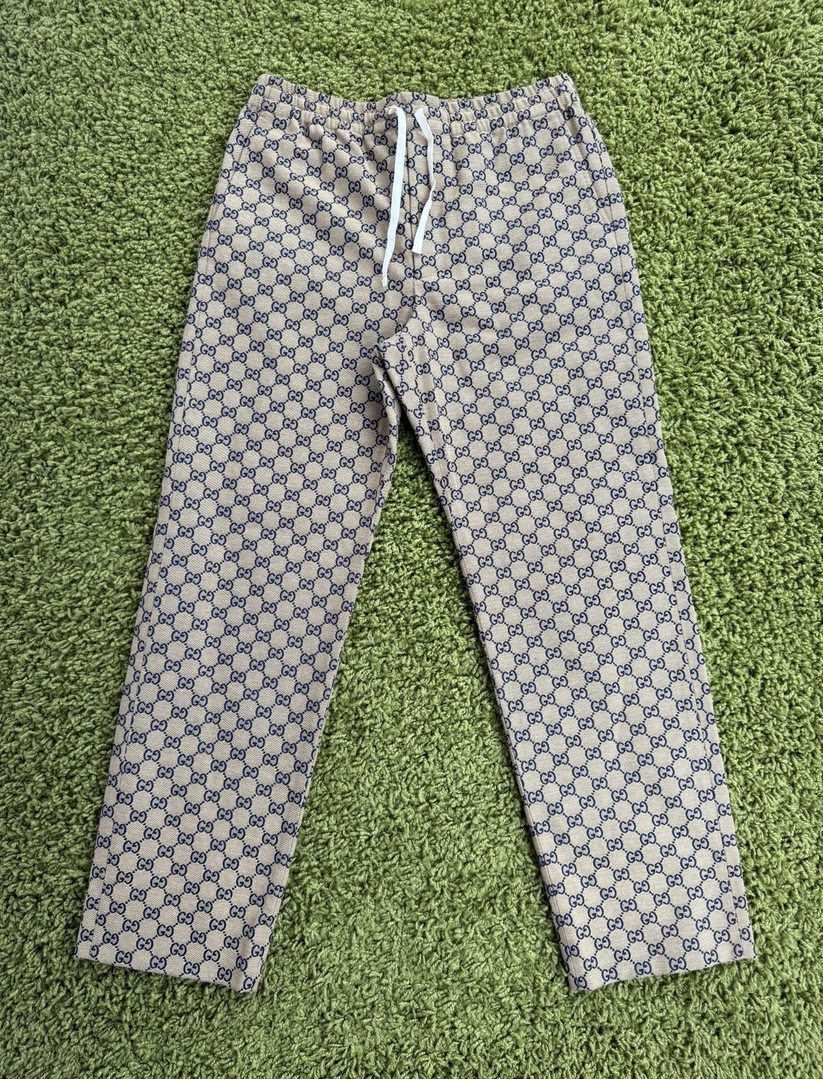 Pantalone Gucci Monogram Beige 48 - Second Hand Di Fiore