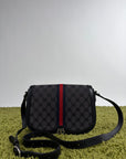 Borsello Balenciaga X Gucci nero rosso e blu