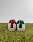 Gucci Ace Effetto Usato Bianca 8