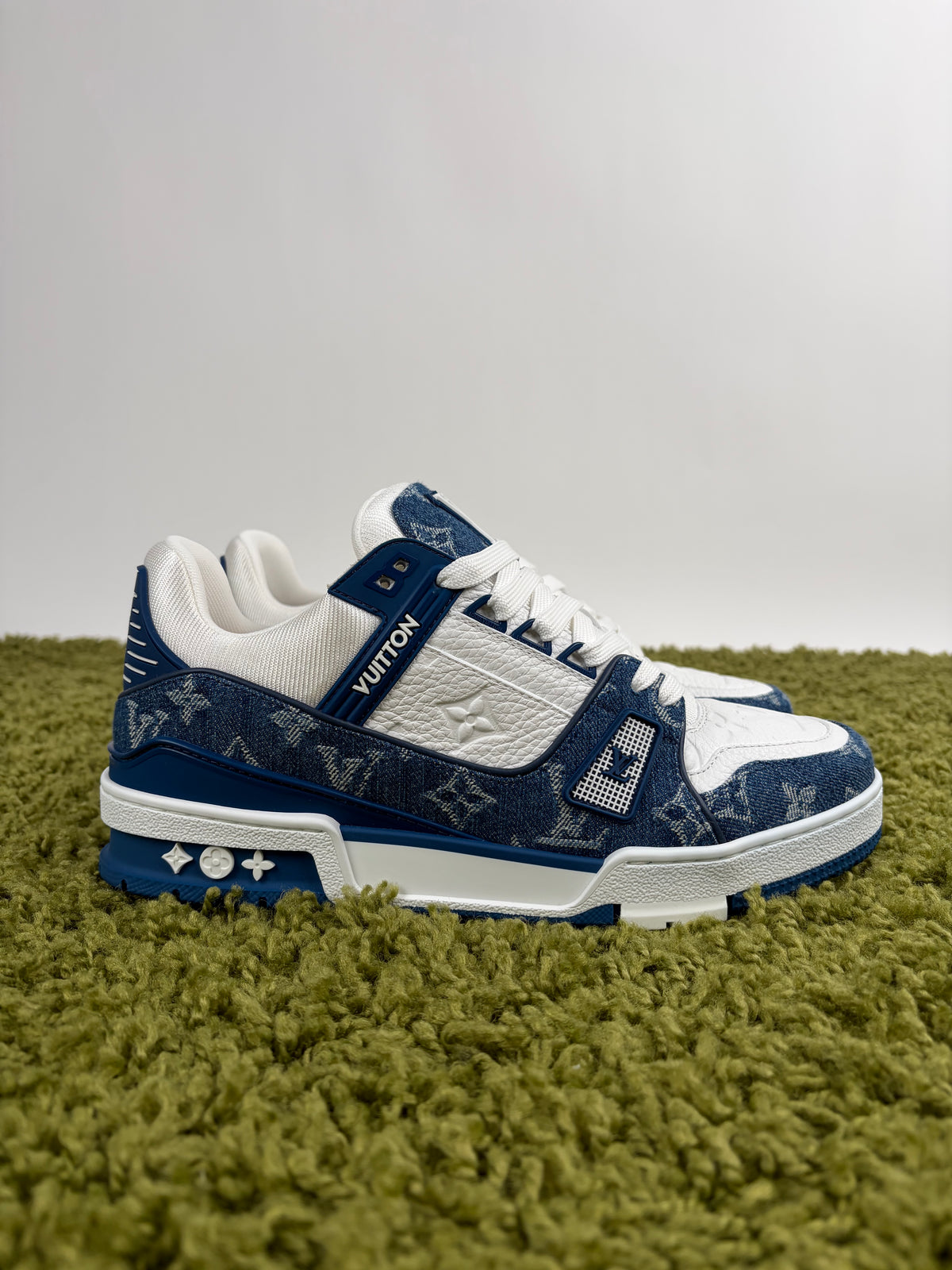 Louis Vuitton Trainer in Denim 6.5