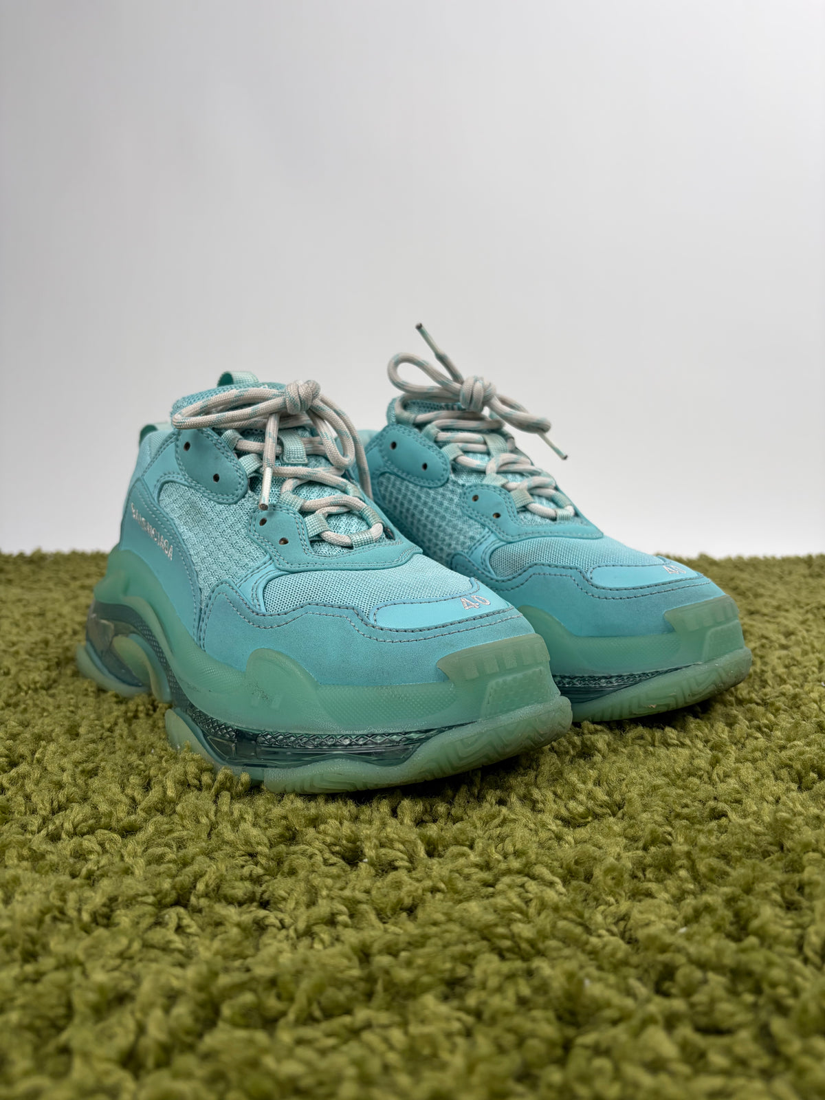 Balenciaga Triple S Turchese 40 - Second Hand Di Fiore