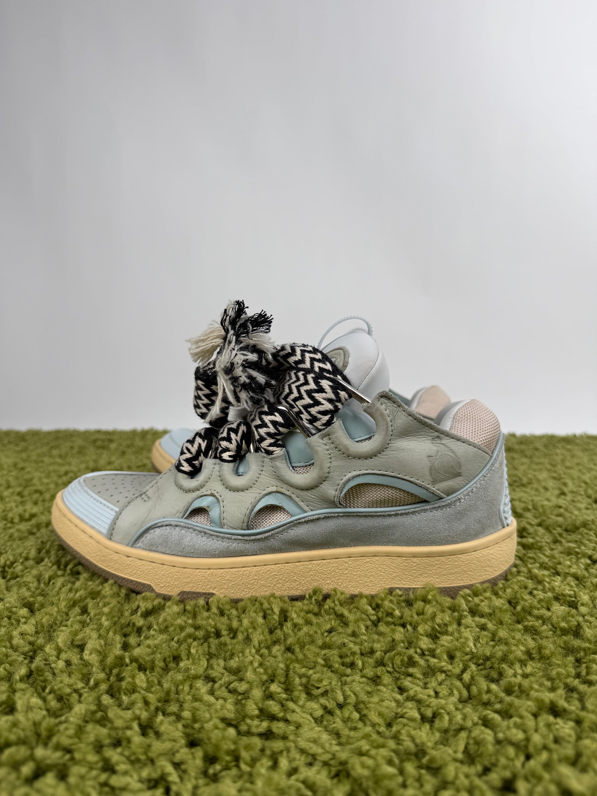 Lanvin Curb Sneaker Azzurre 42
