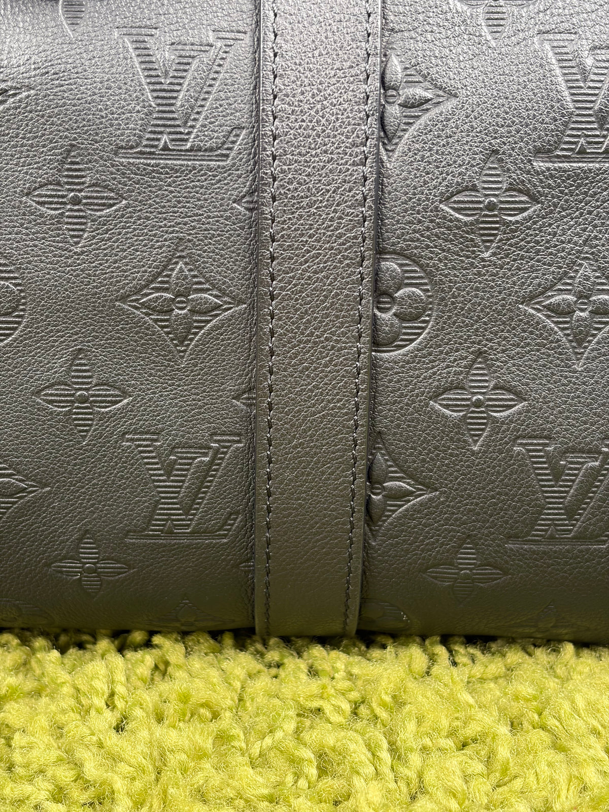 Borsone keepall Louis Vuitton Bandoulière 50 Nera