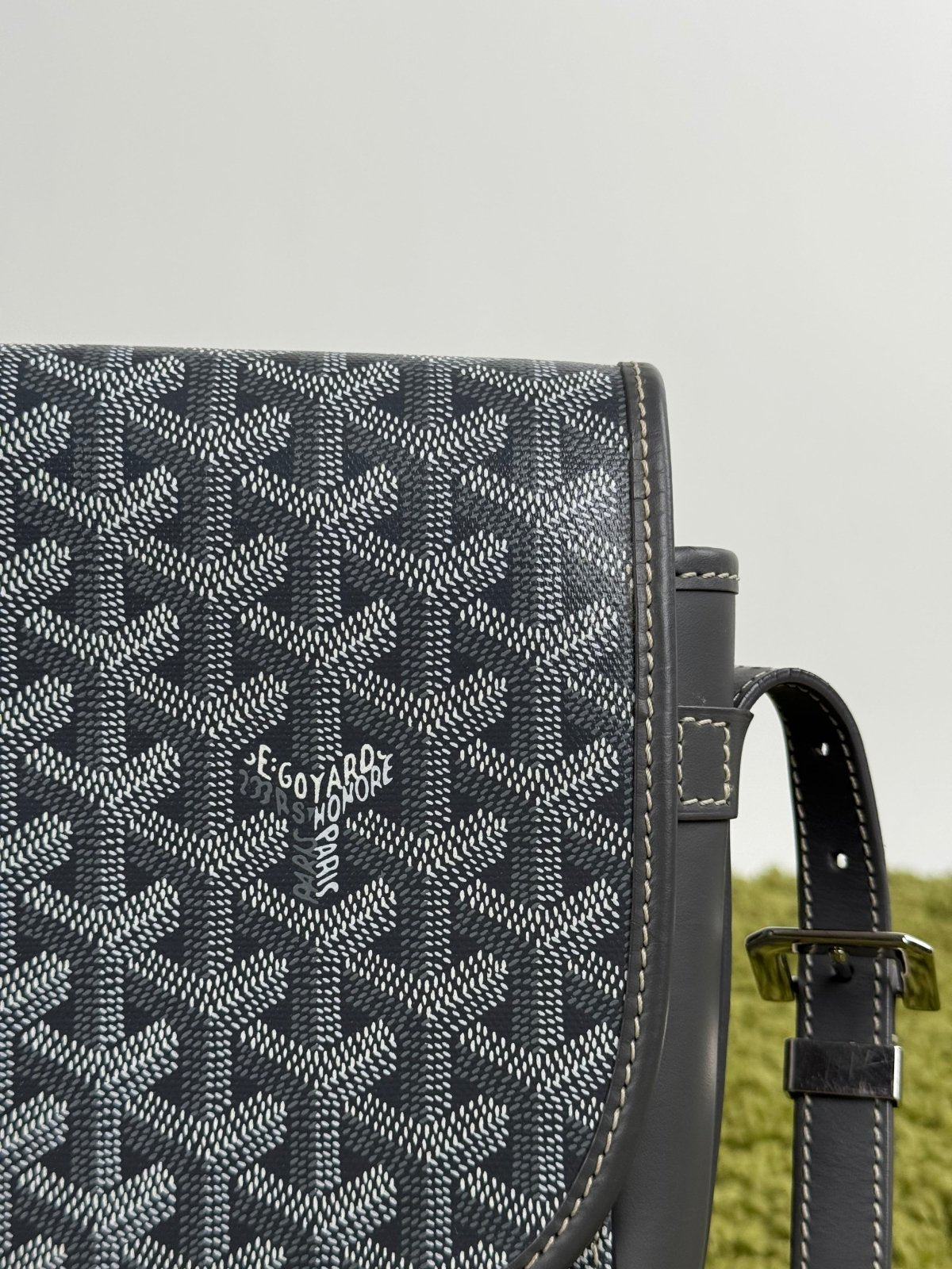 Borsa a Spalla Goyard Belvedere Grigia - Second Hand Di Fiore