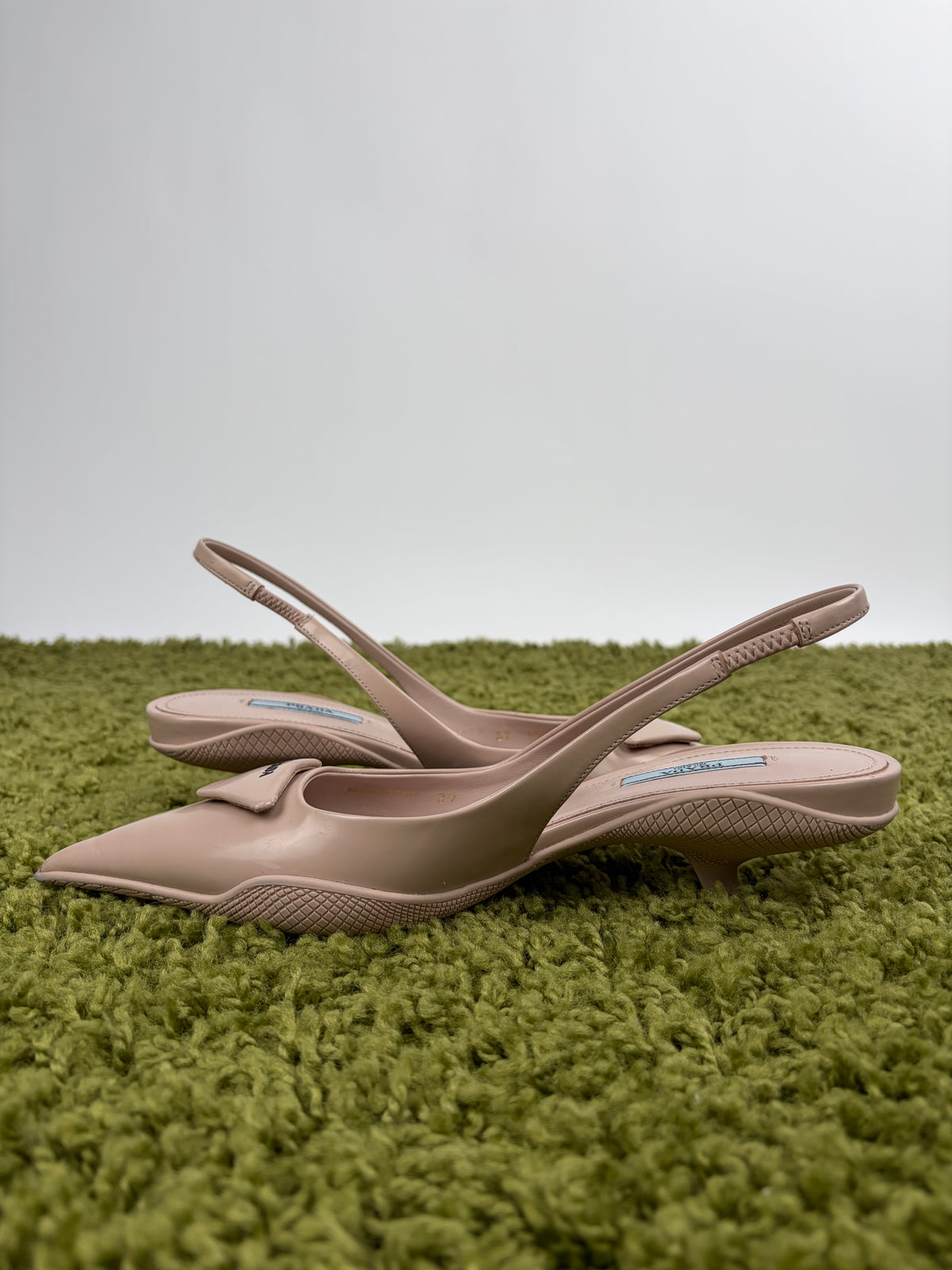 Décolleté SlingBack Prada Rosa 37