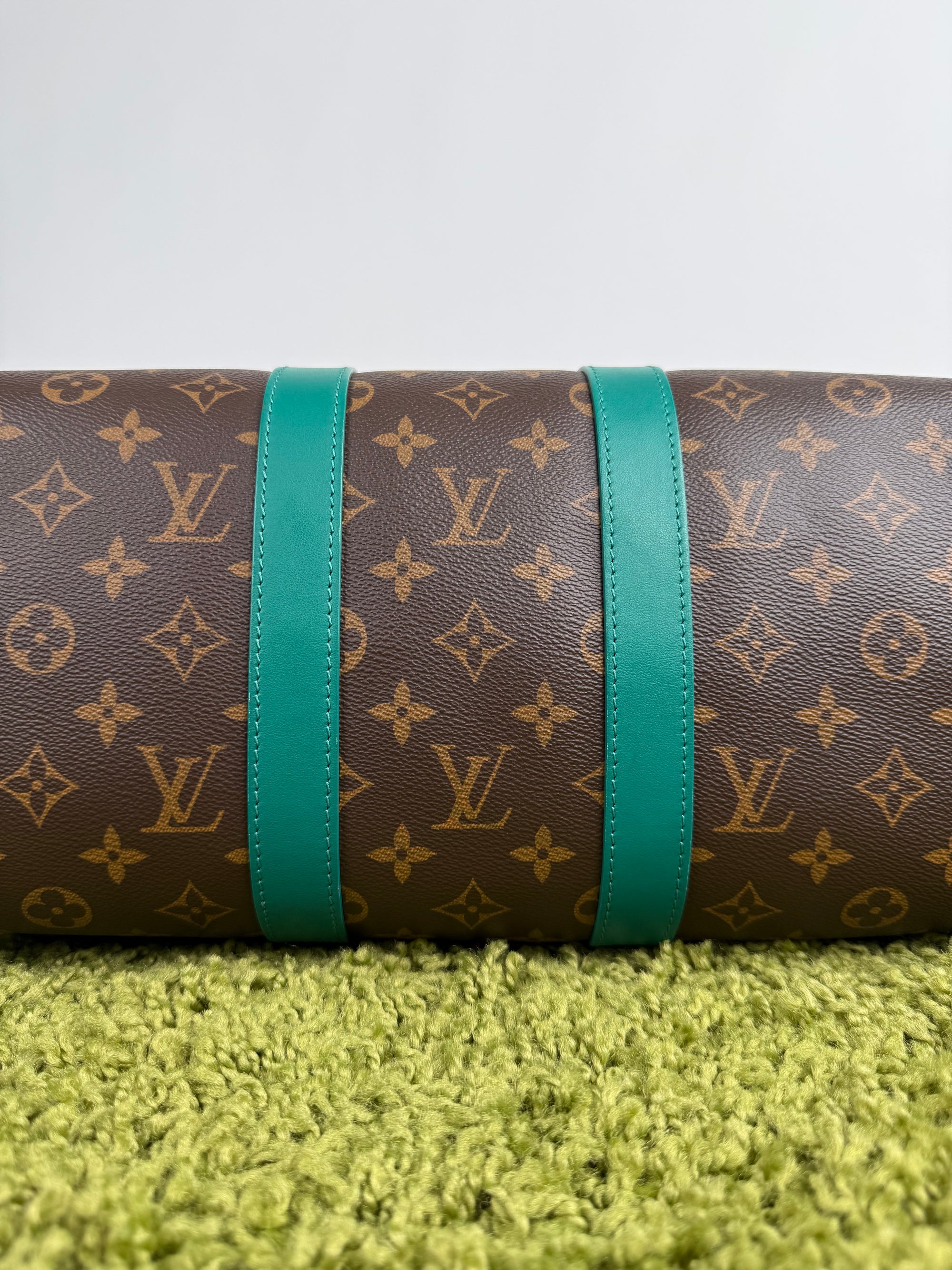 Borsone Keepall Louis Vuitton Baundoliere Marrone
