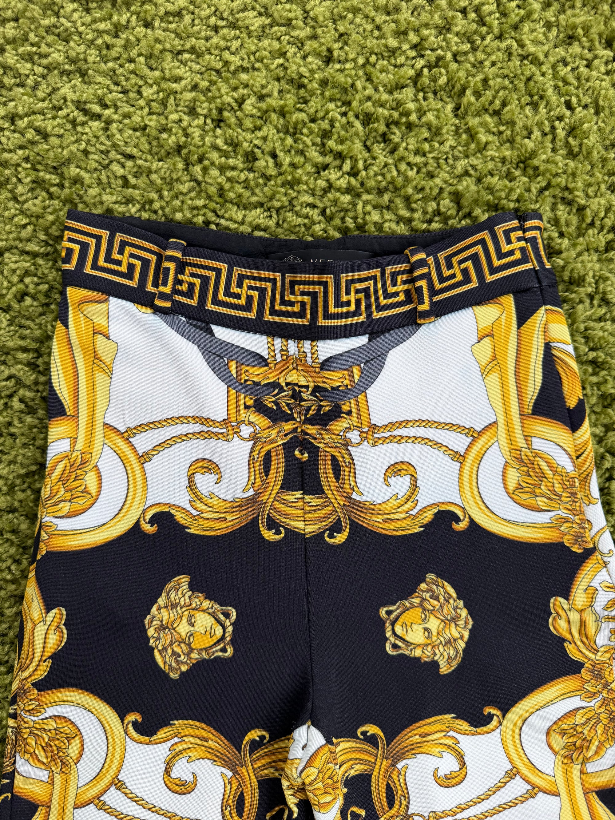 Leggins Versace Bianco Multicolor 38