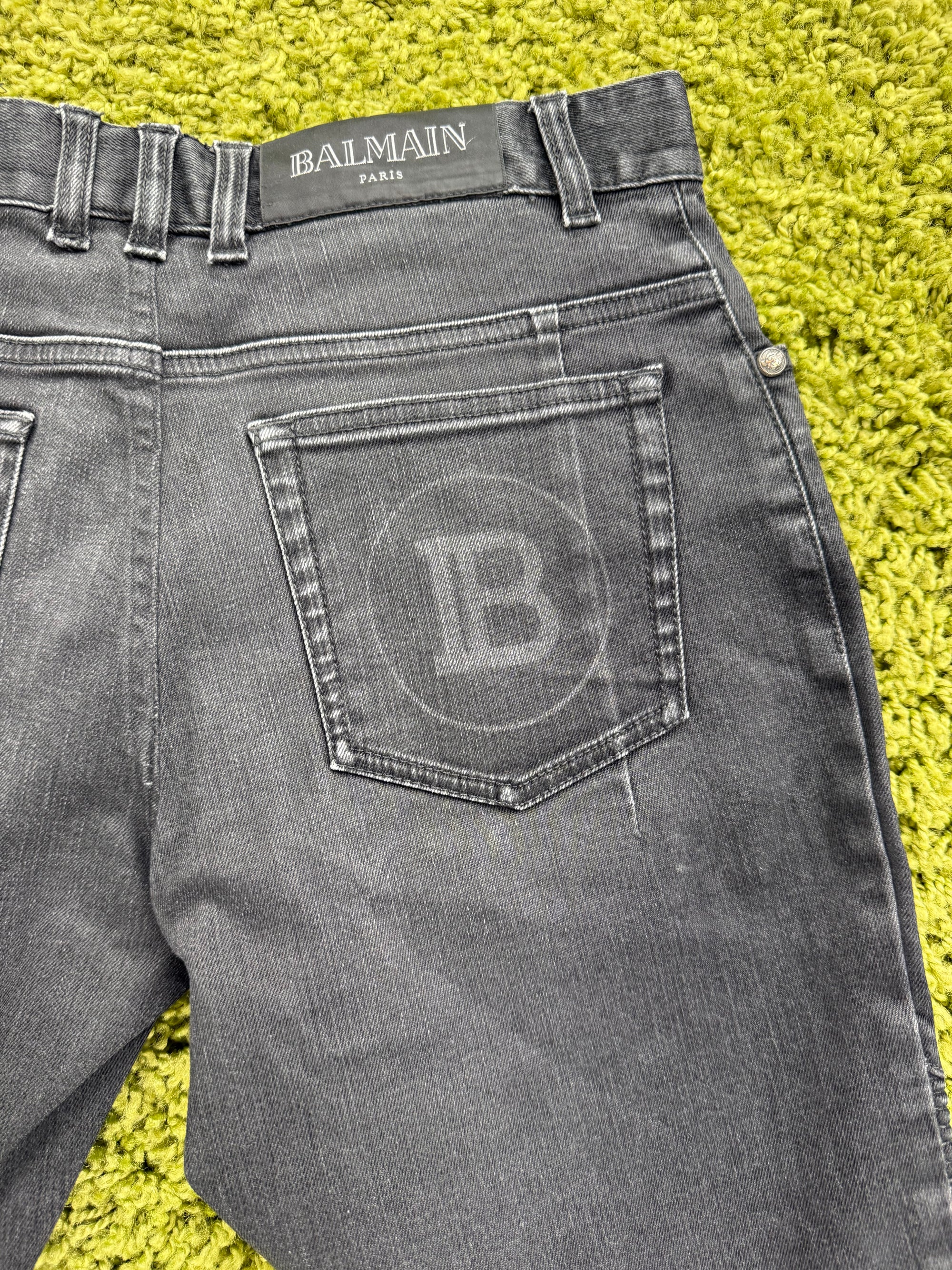 Jeans Balmain Nero 32