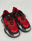 Balenciaga Triple S Size 41 rosse e nere