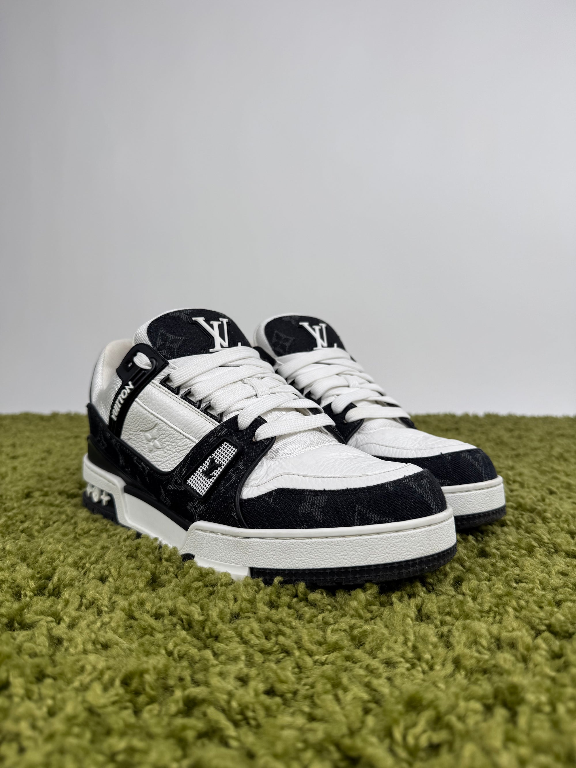 Louis Vuitton Trainer In denim Nero 7
