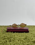 Occhiali Gucci con lenti geometriche