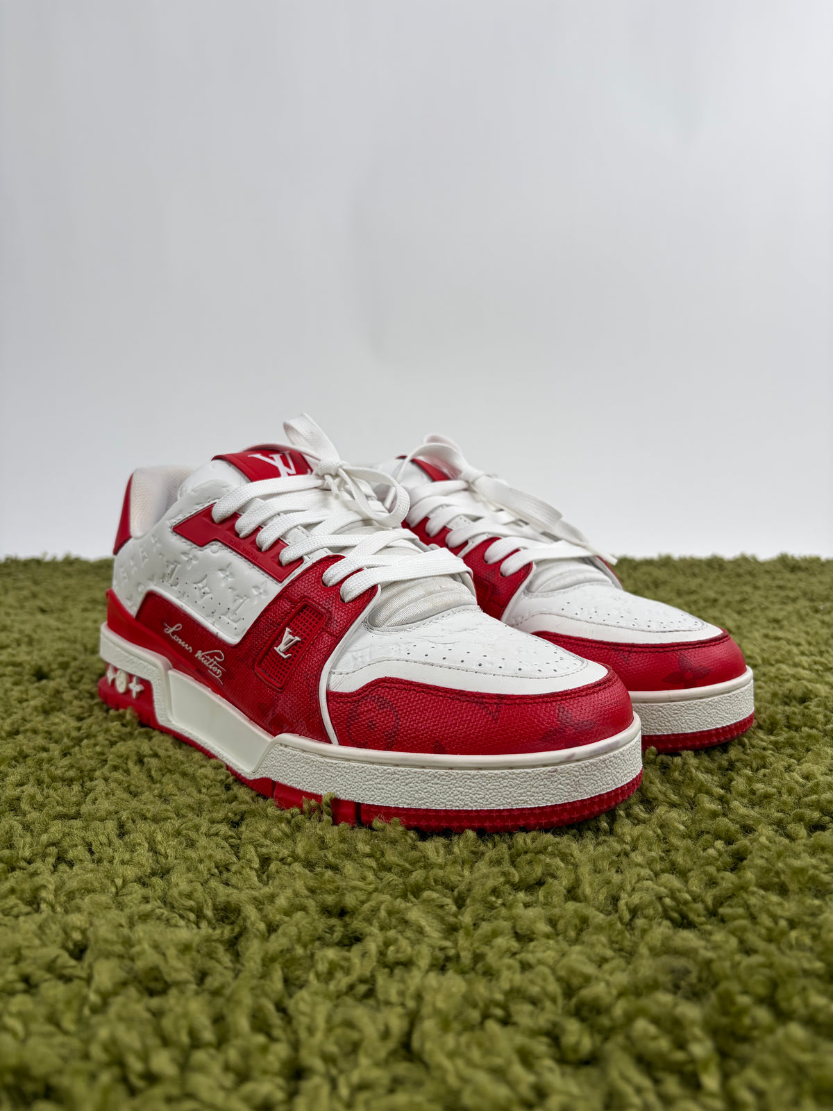 Louis Vuitton Trainer Rosso 6