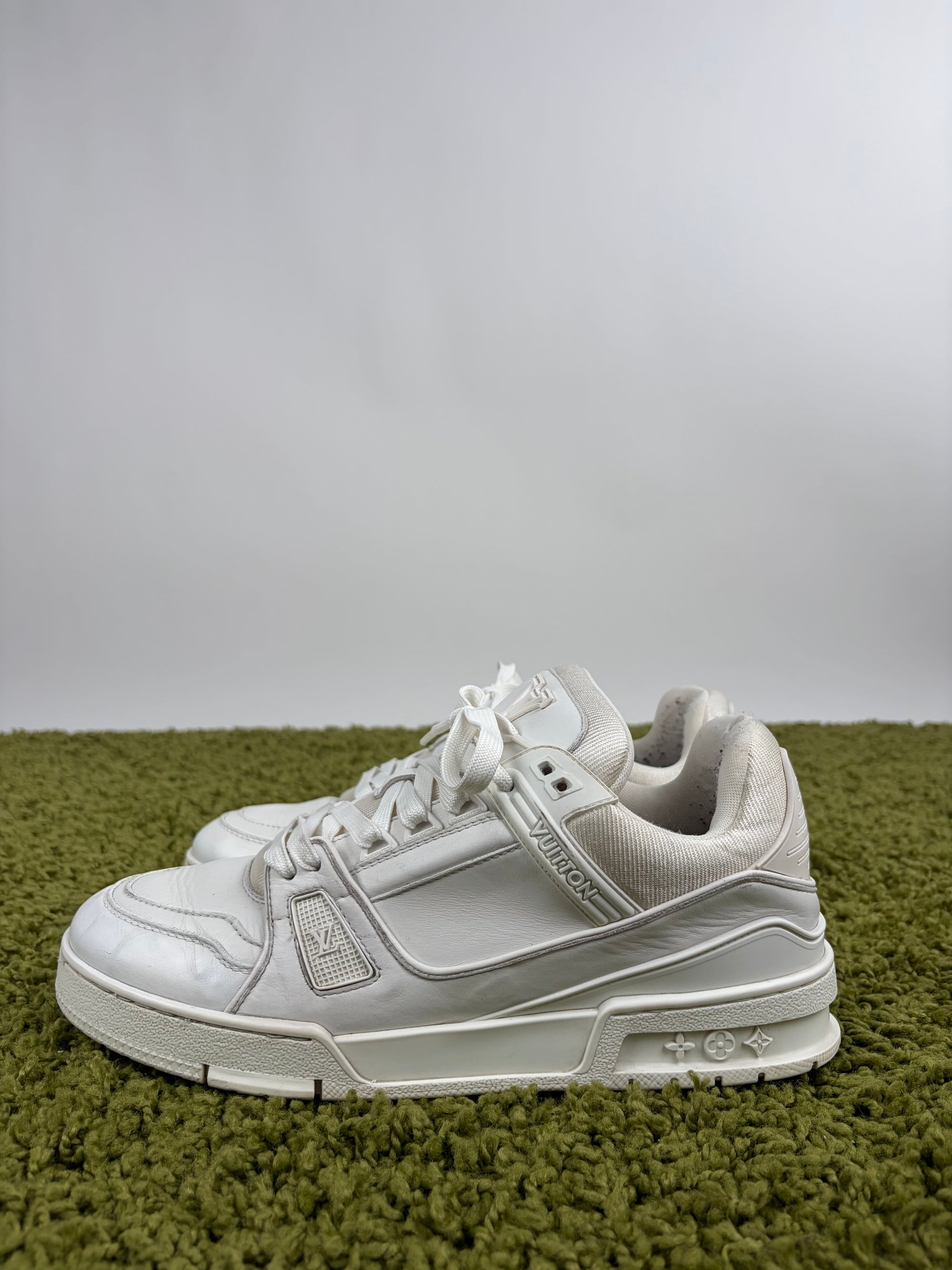 Louis vuitton trainer Size 8=42 calza 43 bianca