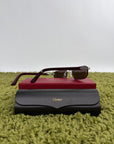 Occhiali da sole Cartier Decor C Rosso
